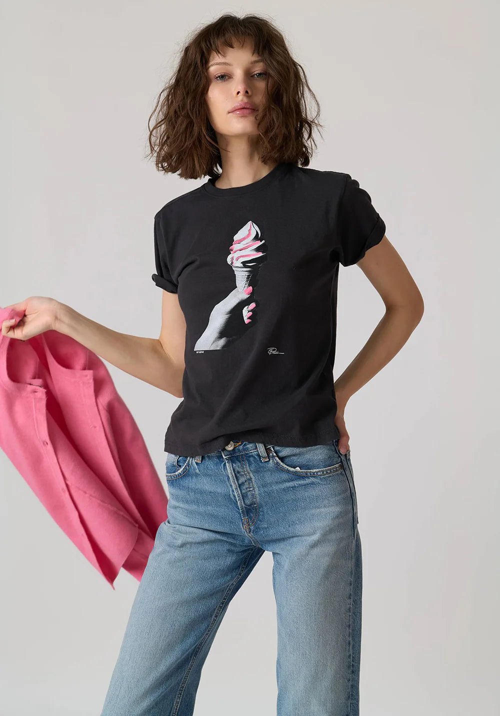 Cpress Studio Soft Serve Mushie Tee - Endless Waves