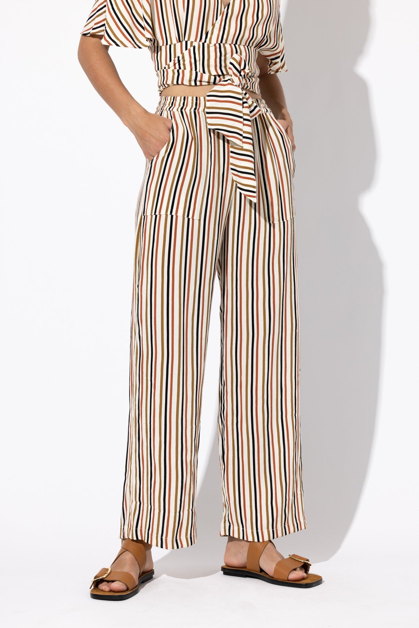 Dale Crepe Pant - Endless Waves