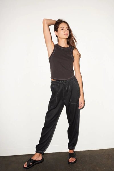 LNA LNA Contrast Stitch Detra Cotton Tank Endless Waves