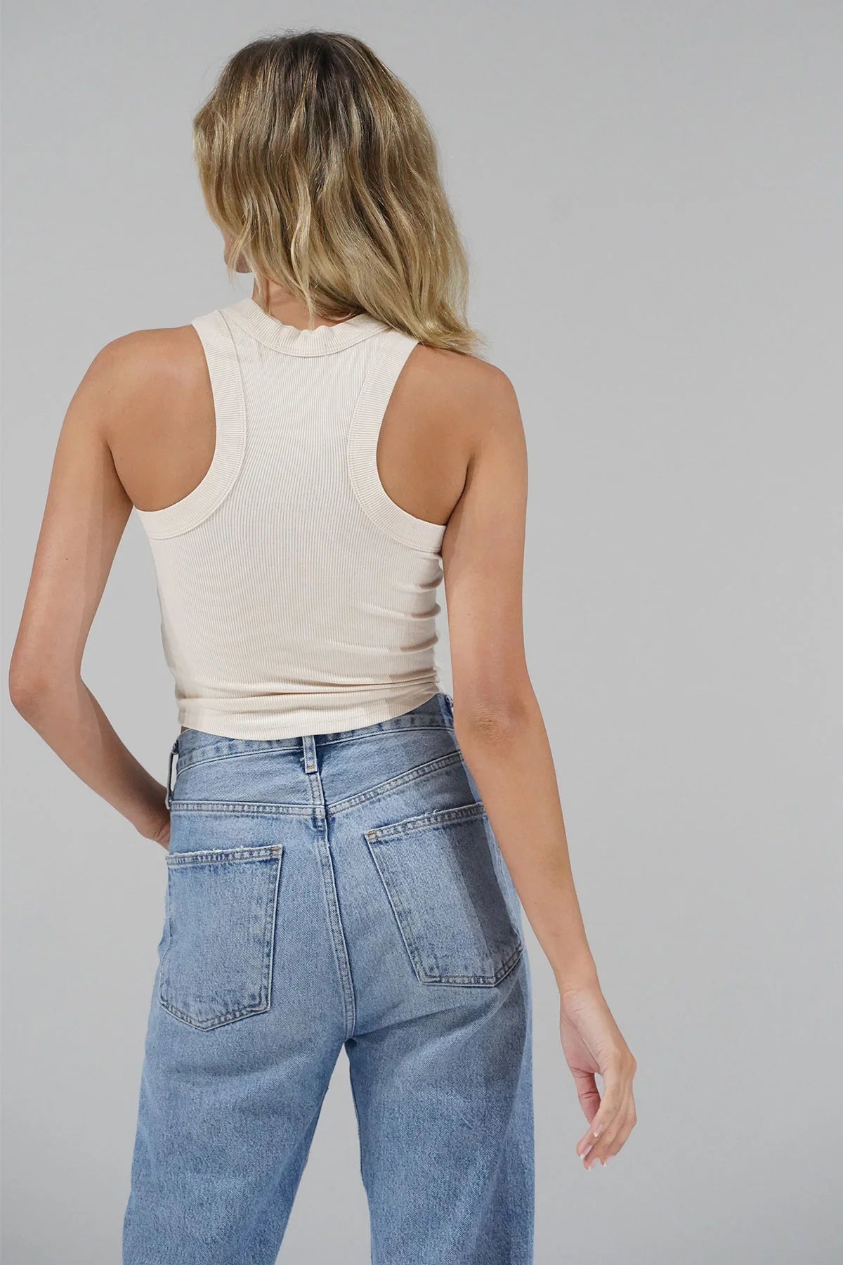 LNA LNA Detra Ribbed Tank Endless Waves