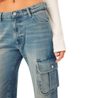 DL1961 Zoie Wide Leg Low Rise Cargos - Final Sale - Endless Waves