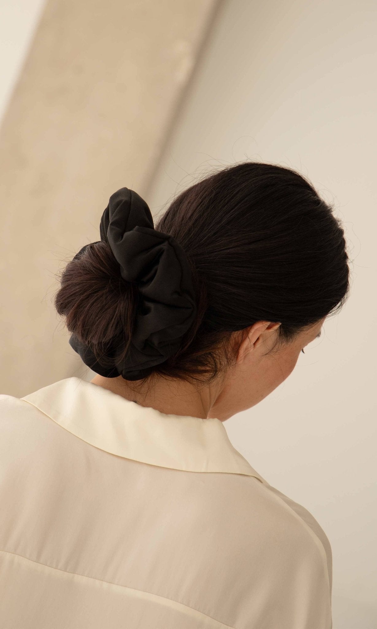 Drowsy Black Jade Padded Scrunchie