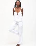 Electric & Rose Beach Pant in Cloud - Endless Waves