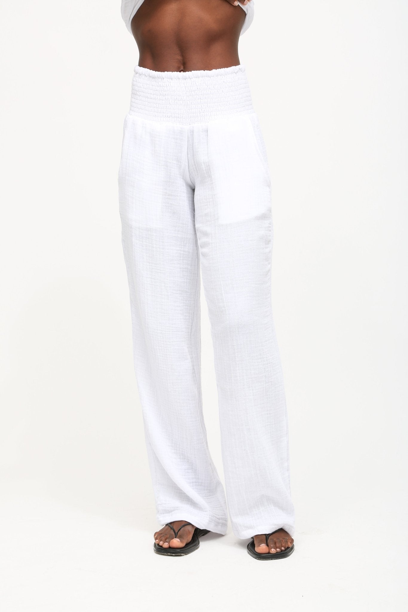 Electric & Rose Beach Pant in Cloud - Endless Waves