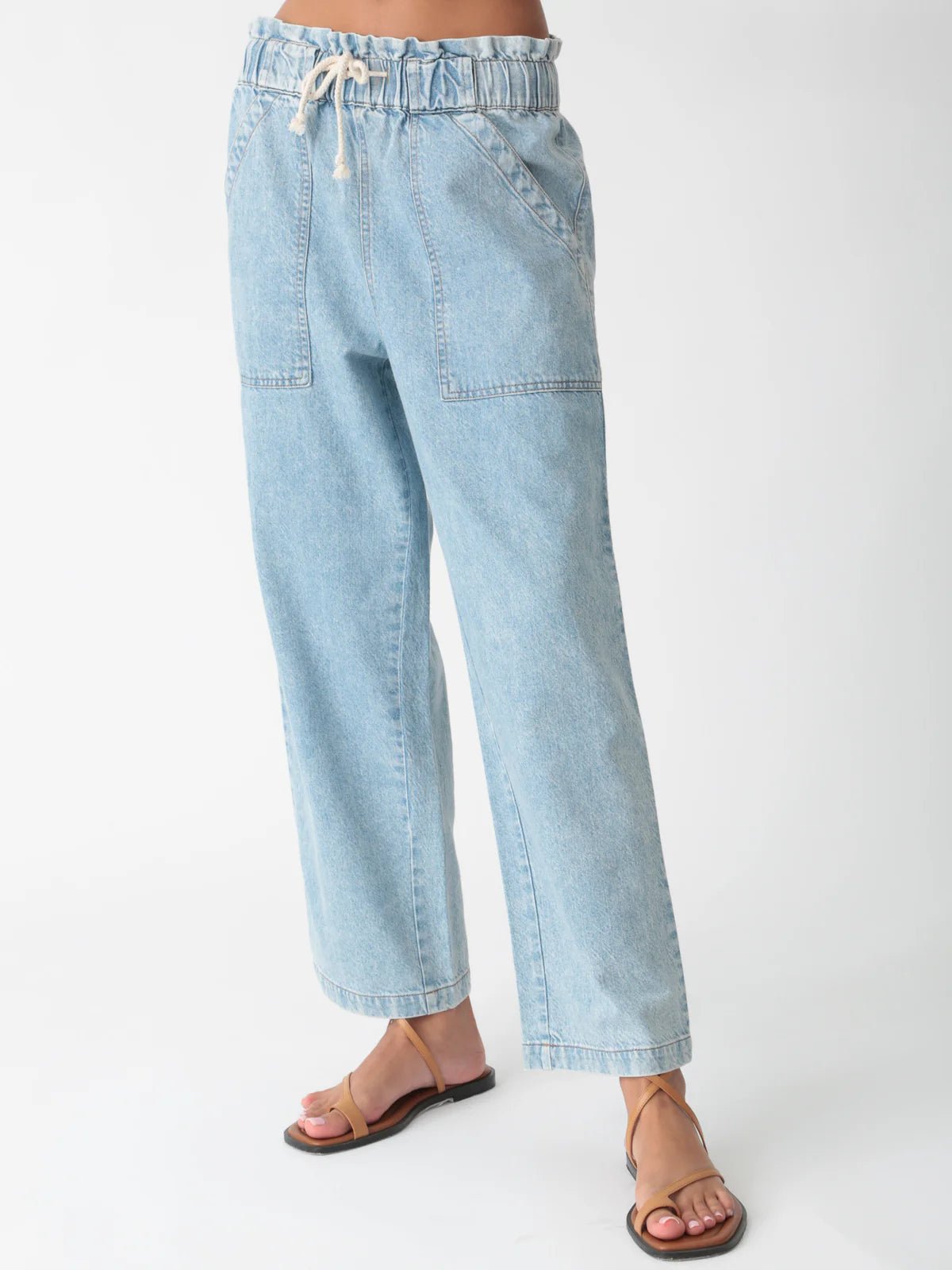 Electric & Rose Electric & Rose Denim Easy Pant Endless Waves