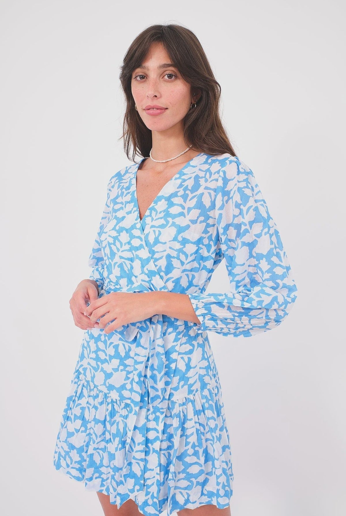 Desert Queen Desert Queen Elena Ruffle Mini Dress Endless Waves