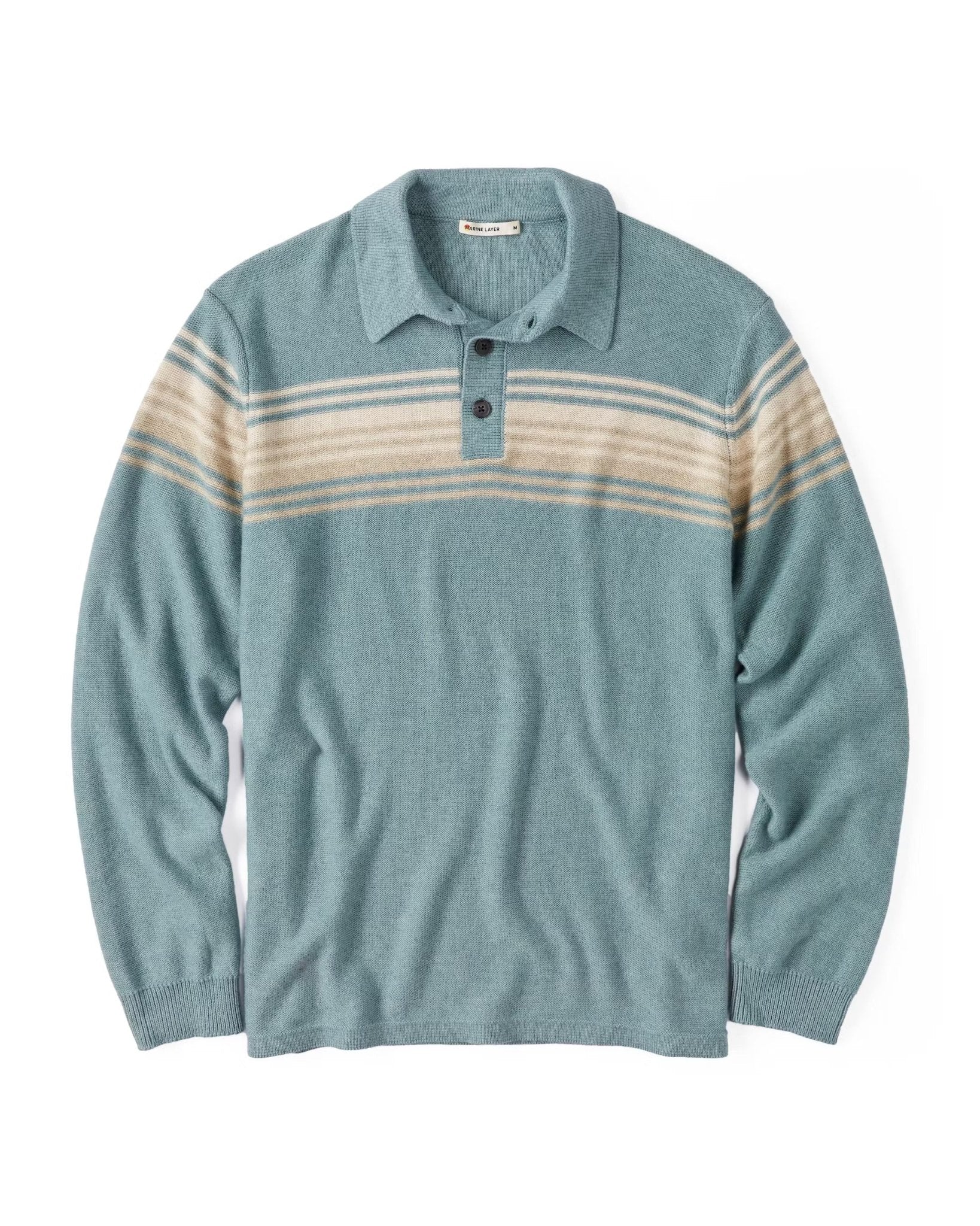 Marine Layer Marine Layer Elias Sweater Polo Endless Waves