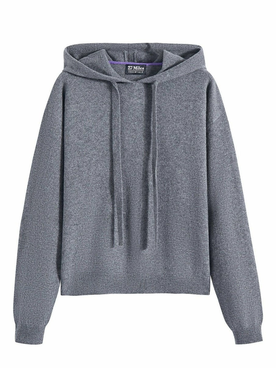 Elina Cashmere Hoodie - Endless Waves