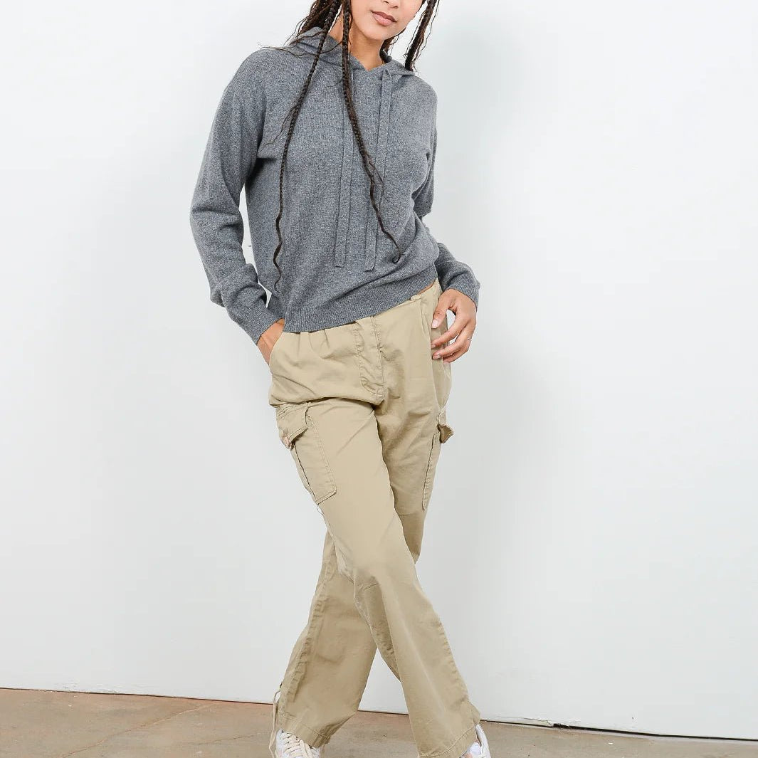 Elina Cashmere Hoodie - Endless Waves
