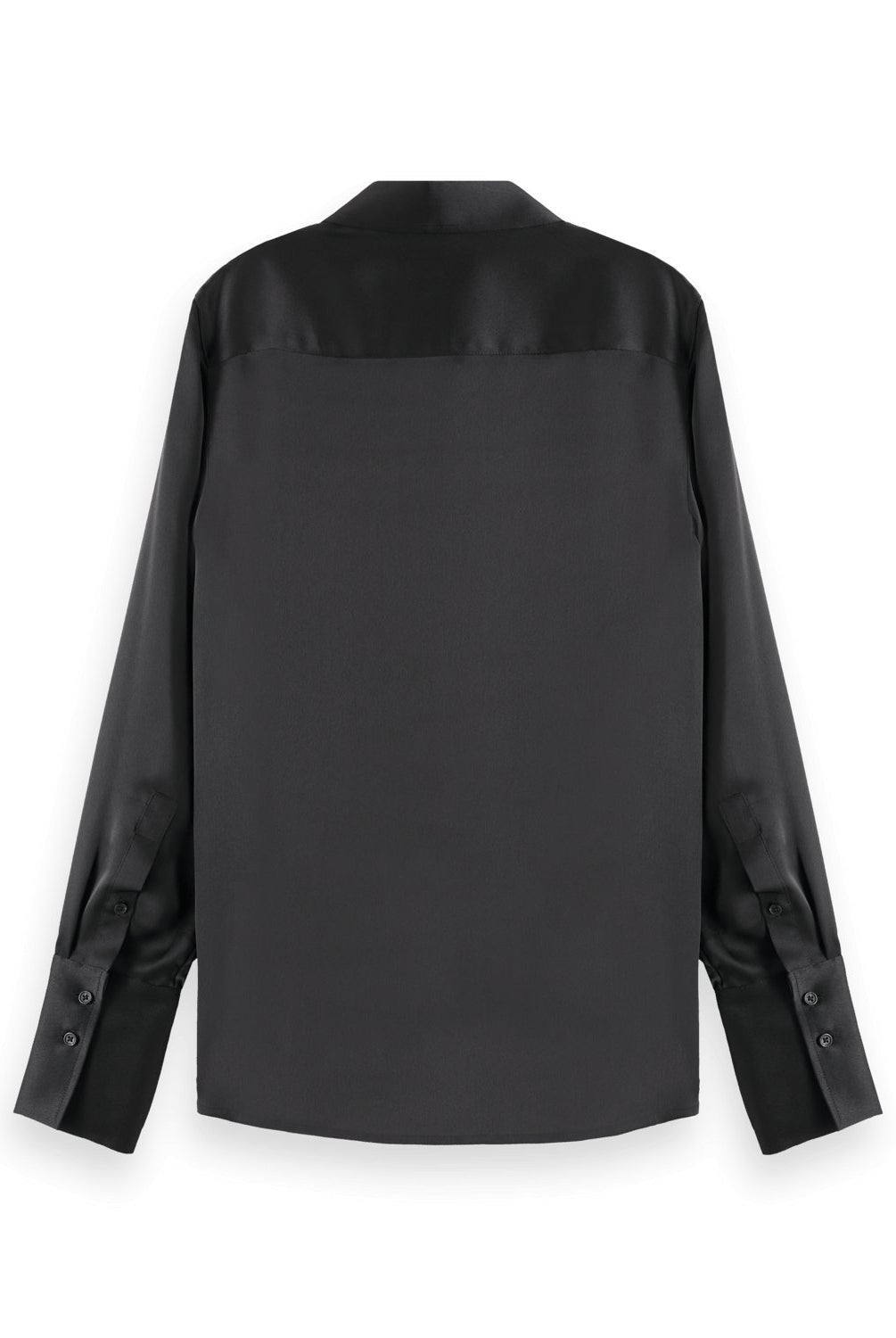 Scotch & Soda Scotch & Soda Women's Essentials Satin Shirt Endless Waves