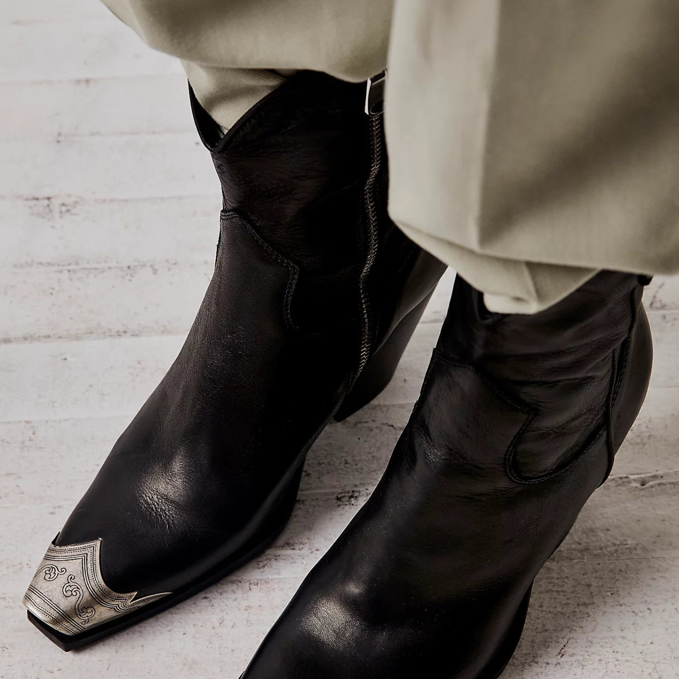 Free People Free People Brayden Western Boots Endless Waves