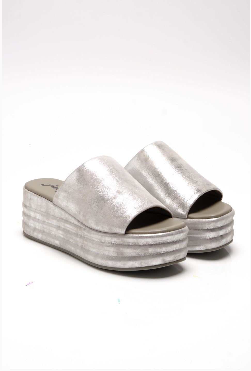 Free People Harbor Flatform Leather Sandals - Endless Waves