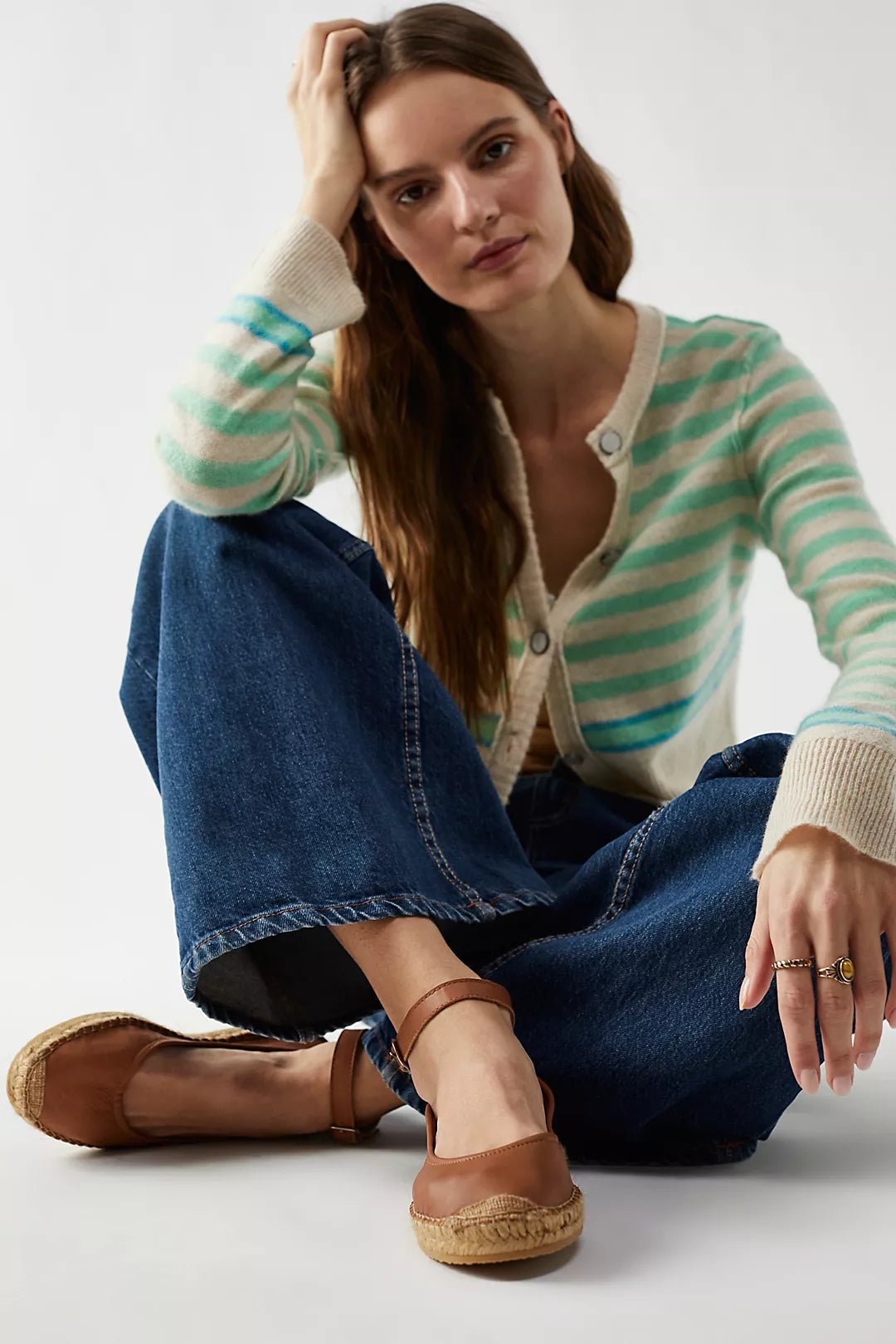 Free People Free People Mason Ballet Espadrille Flats Endless Waves