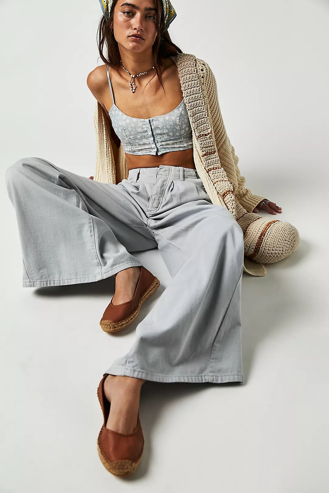 Free People Free People Mason Ballet Espadrille Flats Endless Waves