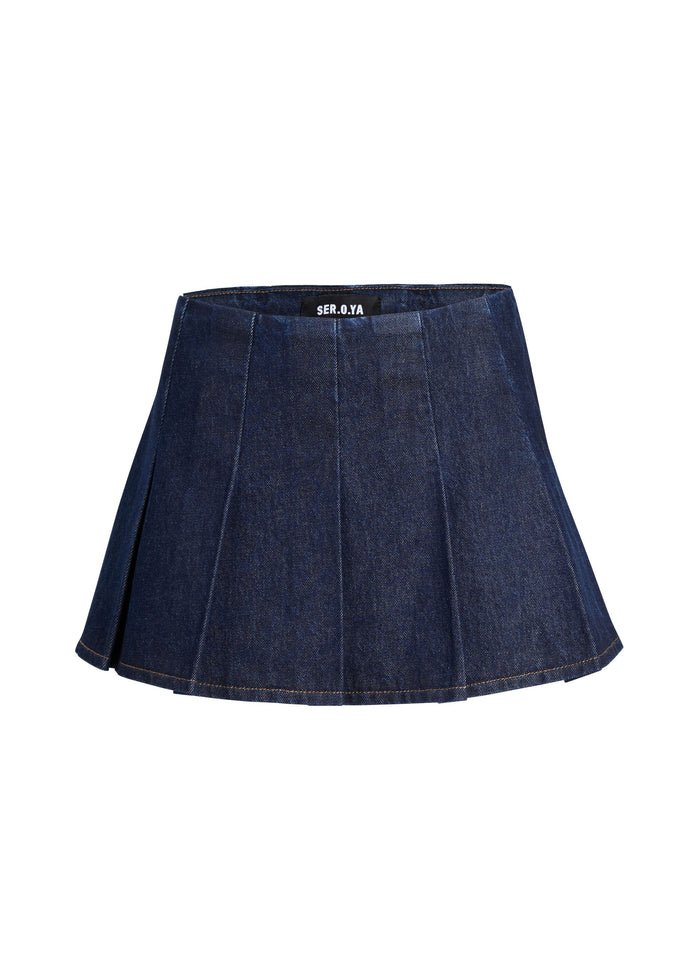 SER.O.YA SER.O.YA Gimlet Mid - Rise Mini Skirt Endless Waves