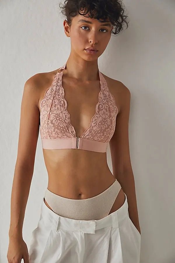 We are HAH! We Are Hah! Groupie Halter Bralette Endless Waves