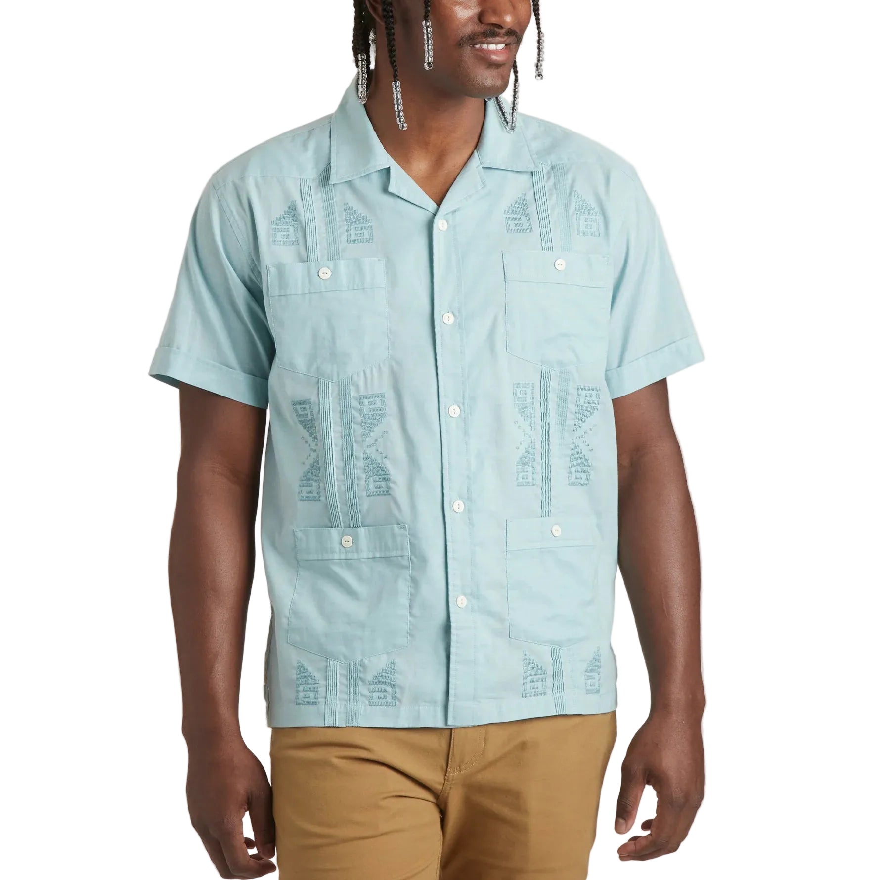 Howler Bros Howler Bros Guayabera Shirt Endless Waves