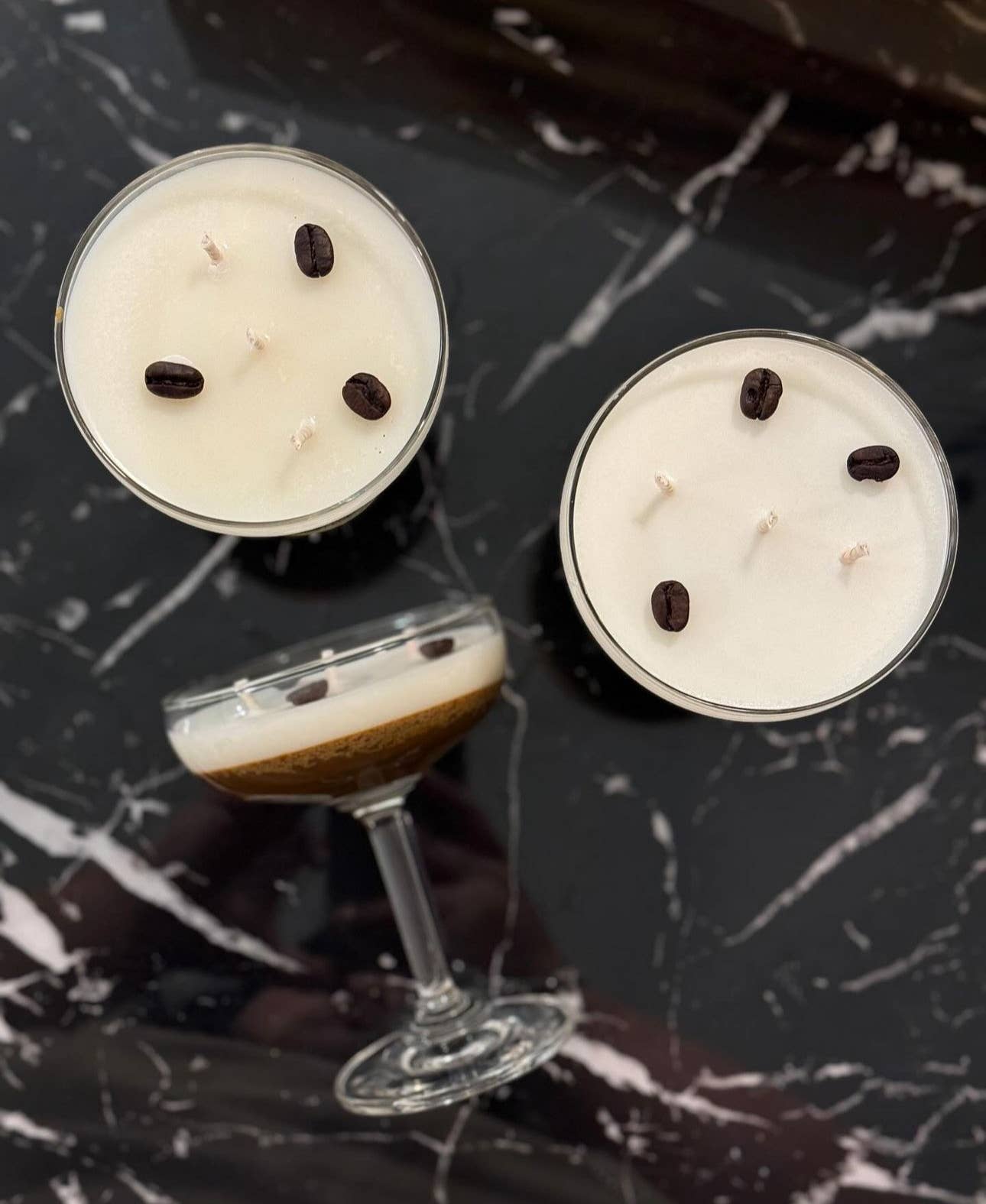 Handmade Suds by Nic Espresso Martini Candle Endless Waves