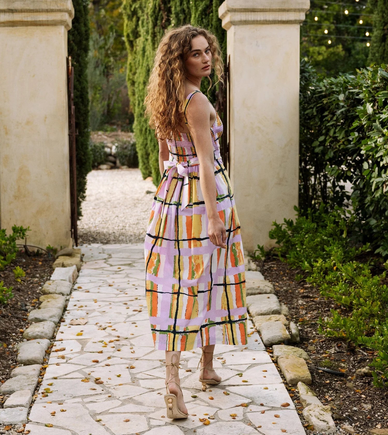 Cleobella Cleobella Harris Ankle Dress Endless Waves