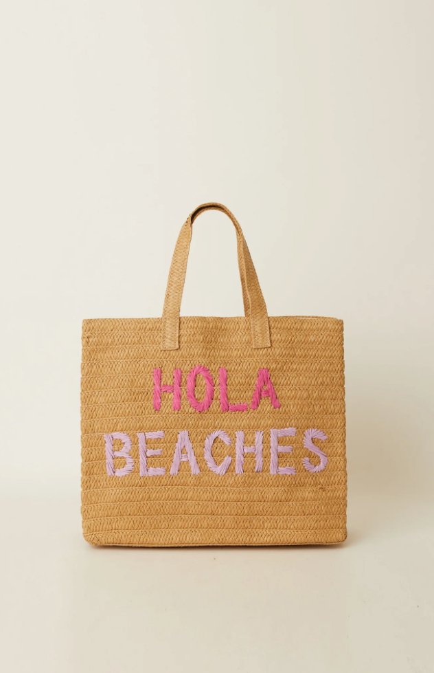 Hola Beaches Tote - Endless Waves