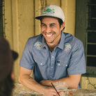 Howler Bros Crosscut Deluxe Snapshirt - Endless Waves