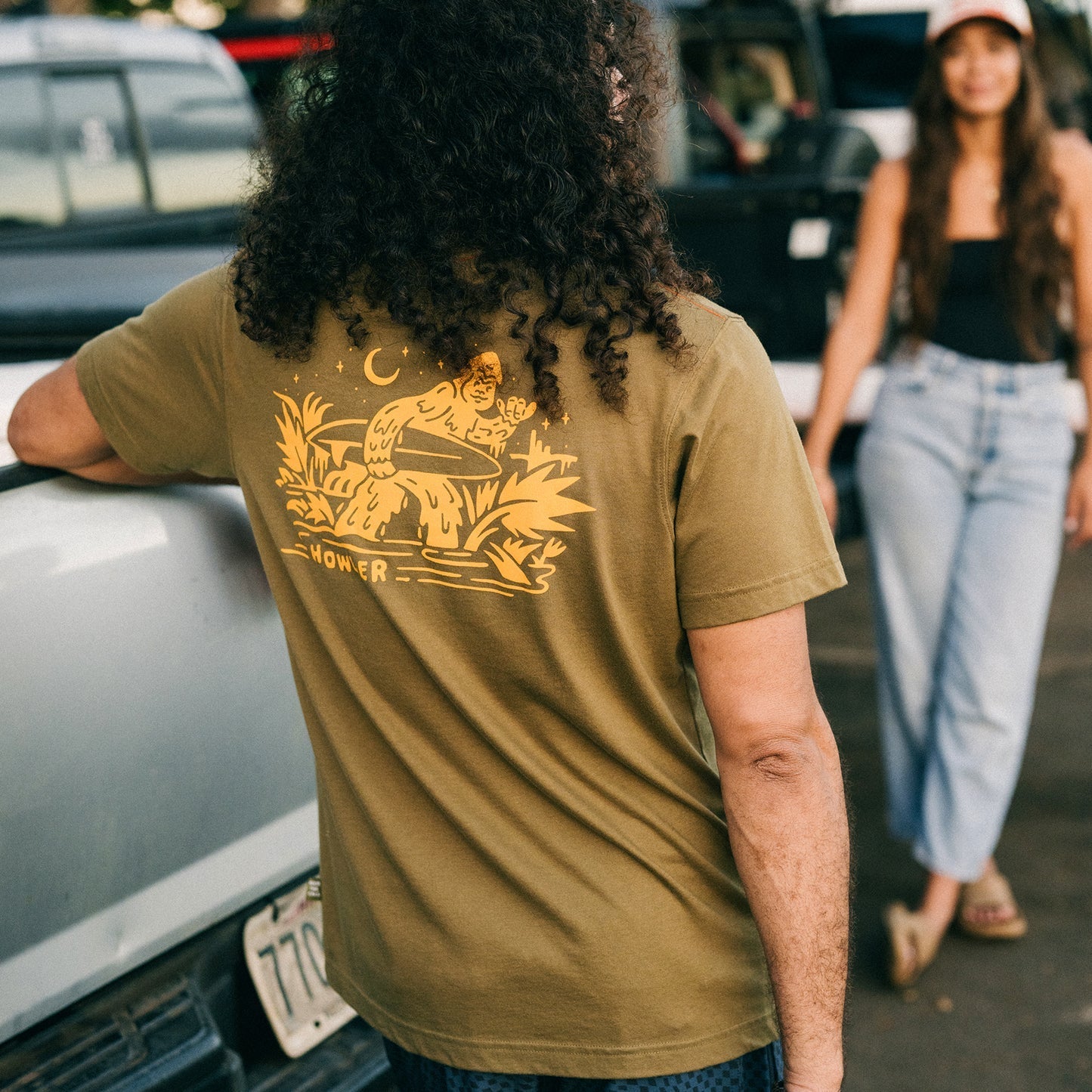 Howler Squatch Rider Pocket T-Shirt - Endless Waves