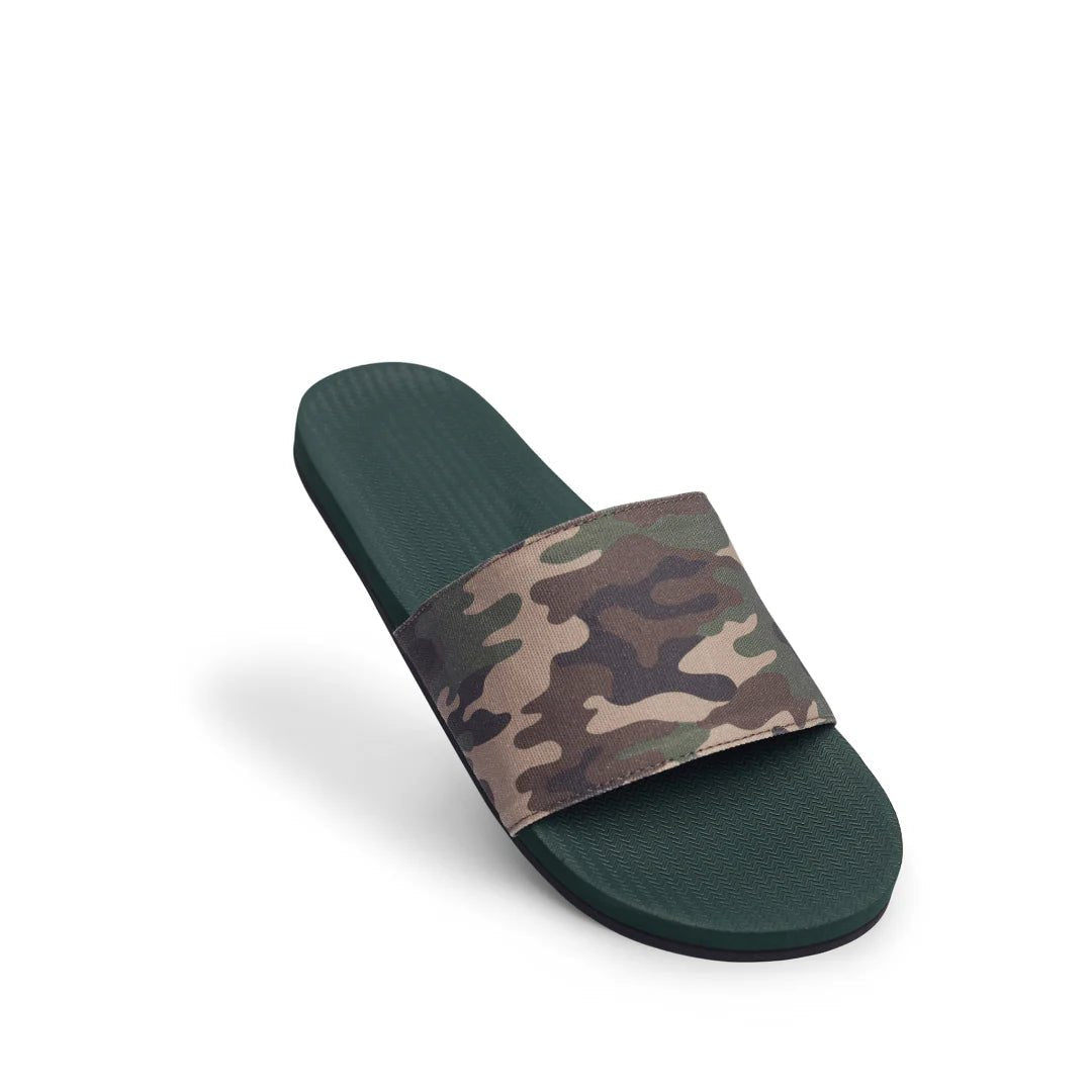 Indosole Men's Camo Slide Sandals