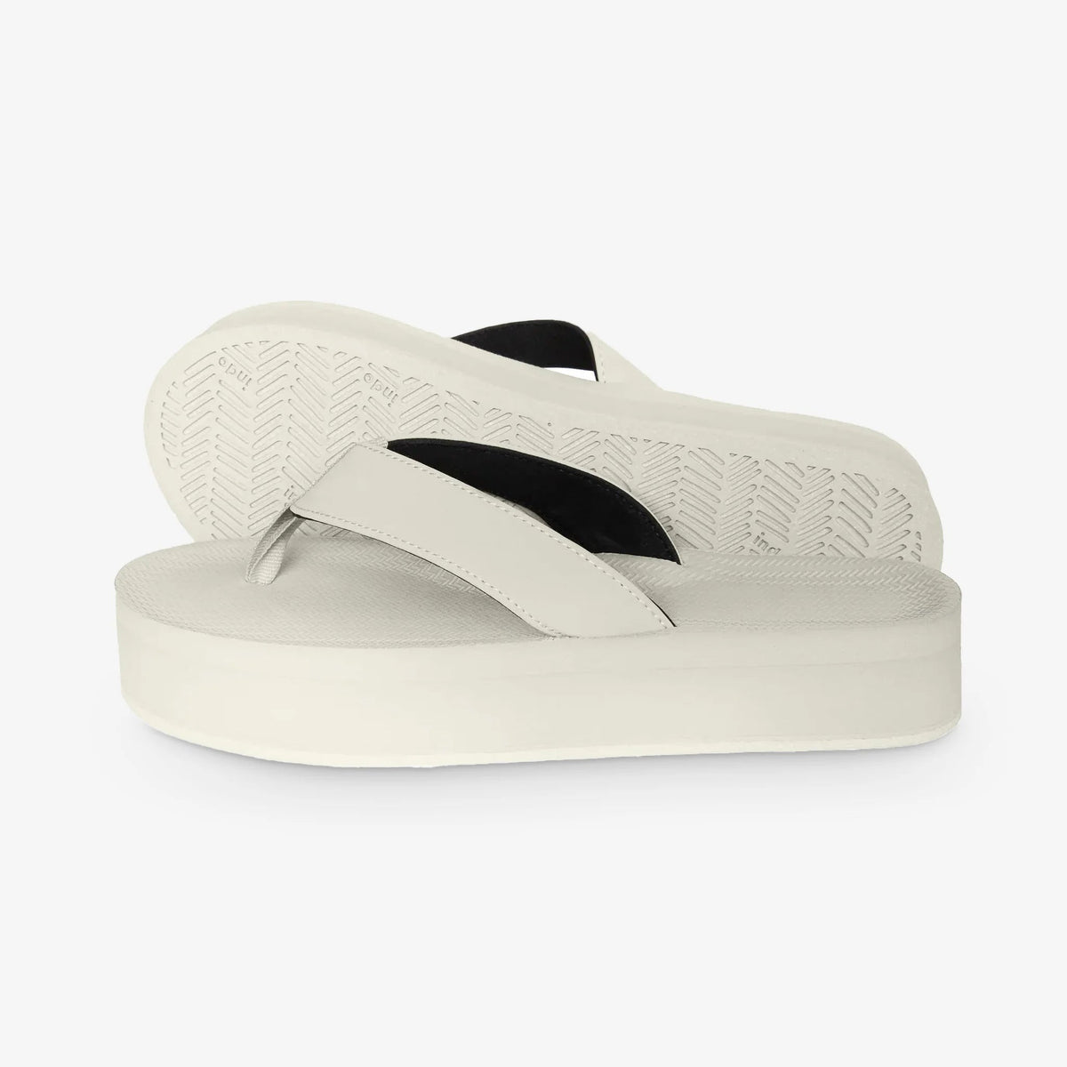 Indosole Women's ESSNTLS Platform Flip Flops