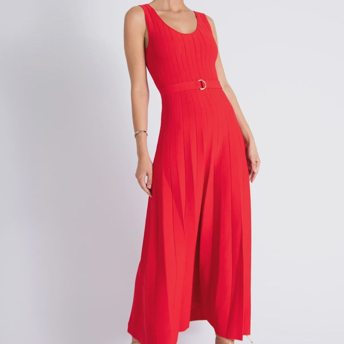 midi dress dress crinkle kombinasi knit import Karina Grimaldi Ingrid TENNIS Lainey Tiered Chiffon Dress 22.5” Waist Color:Midnight Black ($118.66)