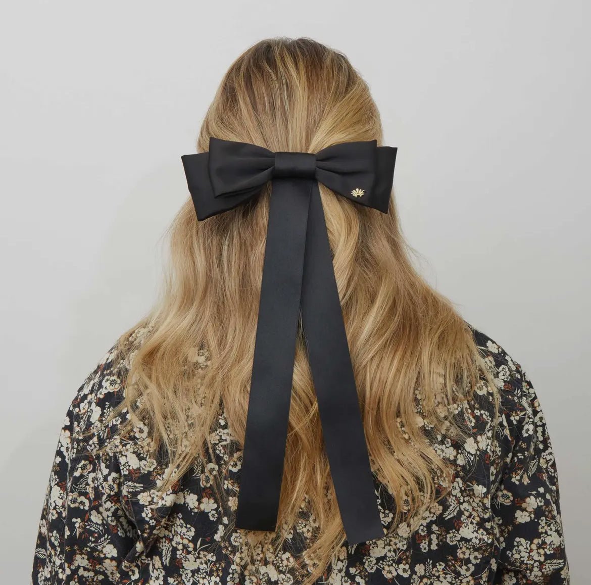 Lele Sadoughi Lele Sadoughi Jane Bow Barrette Endless Waves