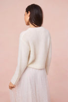 Jorah Alpaca - Blend Bow Pullover - Endless Waves