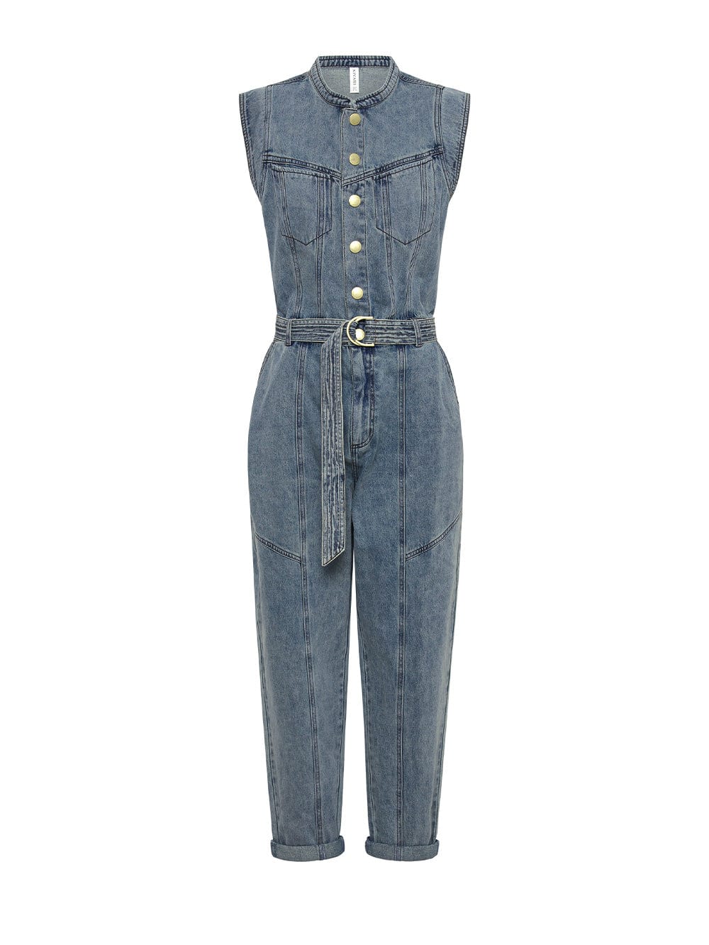 Kivari Kivari Azalia Denim Boilersuit Endless Waves