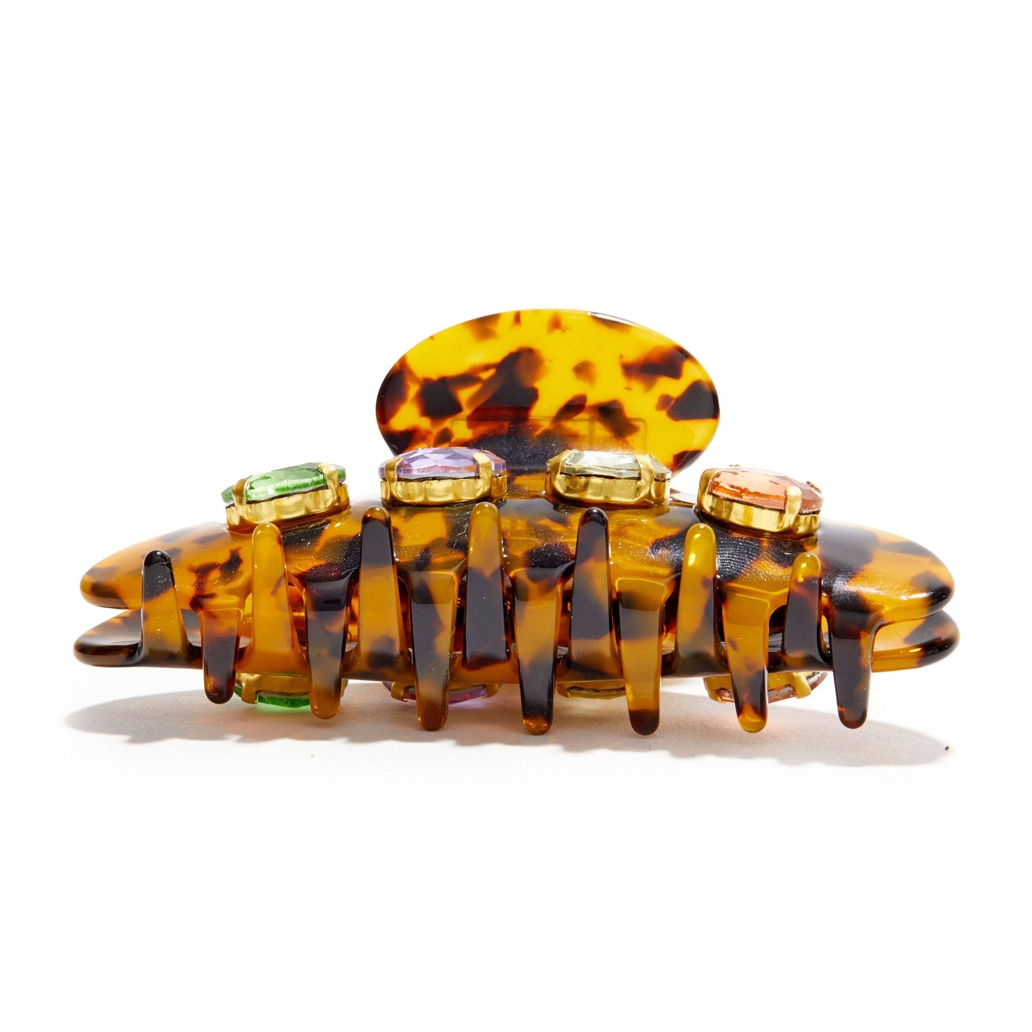 Lele Sadoughi Lele Sadoughi Large Crystal Claw Clip Endless Waves