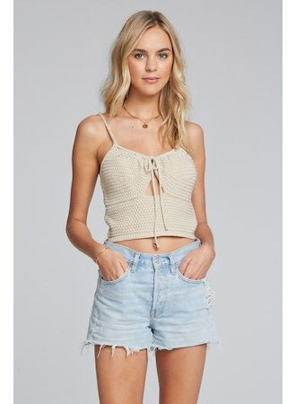 Lemon Sweater Tank - Endless Waves