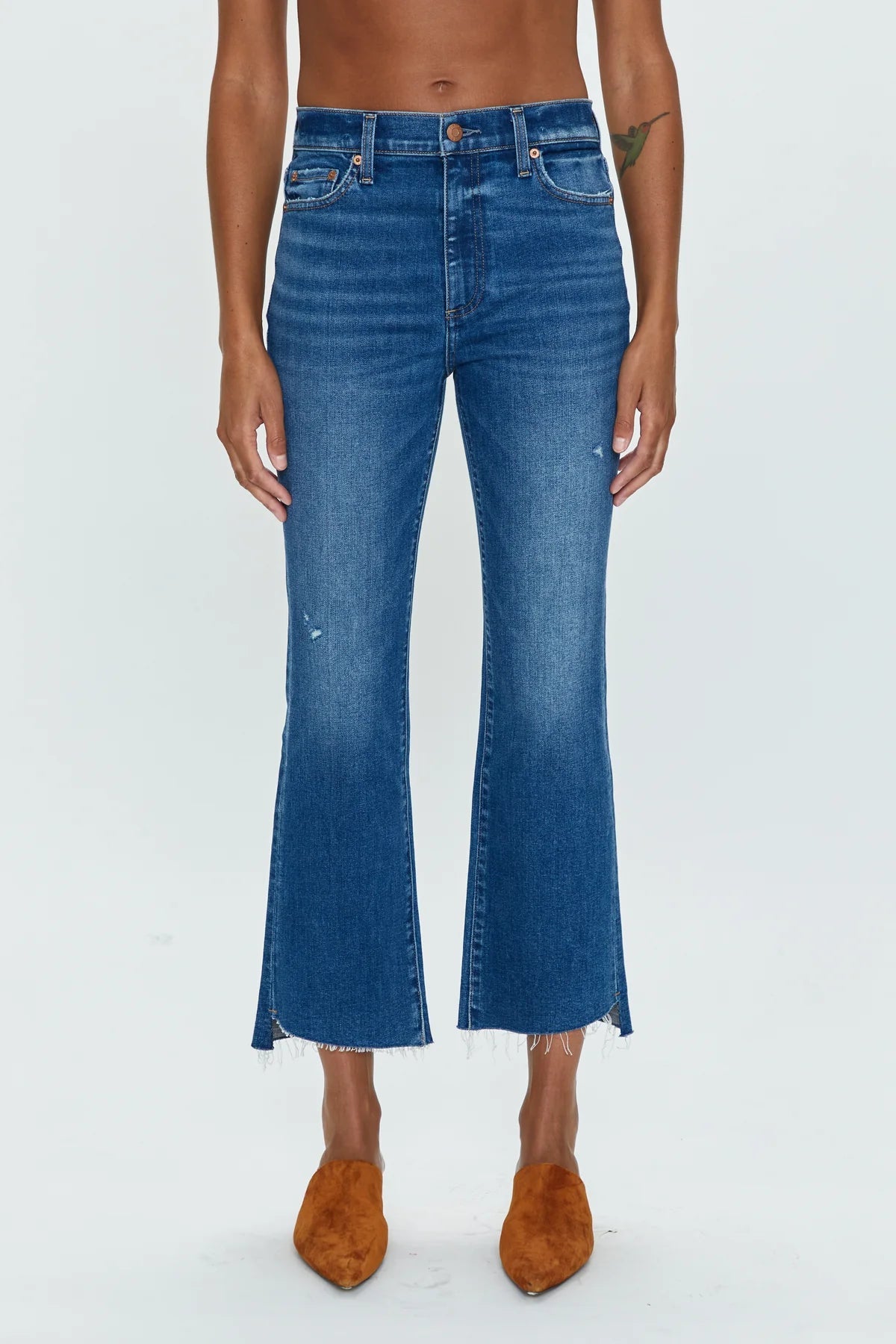 Lennon High Rise Crop Boot - Endless Waves