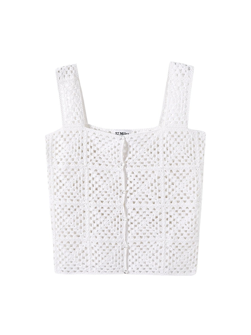 27 Miles Malibu 27 Miles Malibu Lilyana Crochet Tank Endless Waves