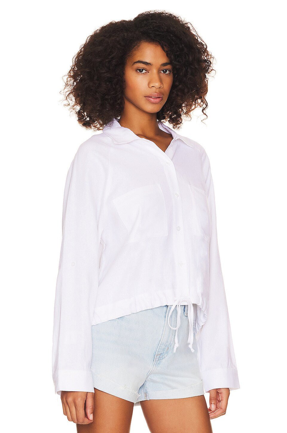 LNA LNA Alpine Drawstring Button Up Endless Waves