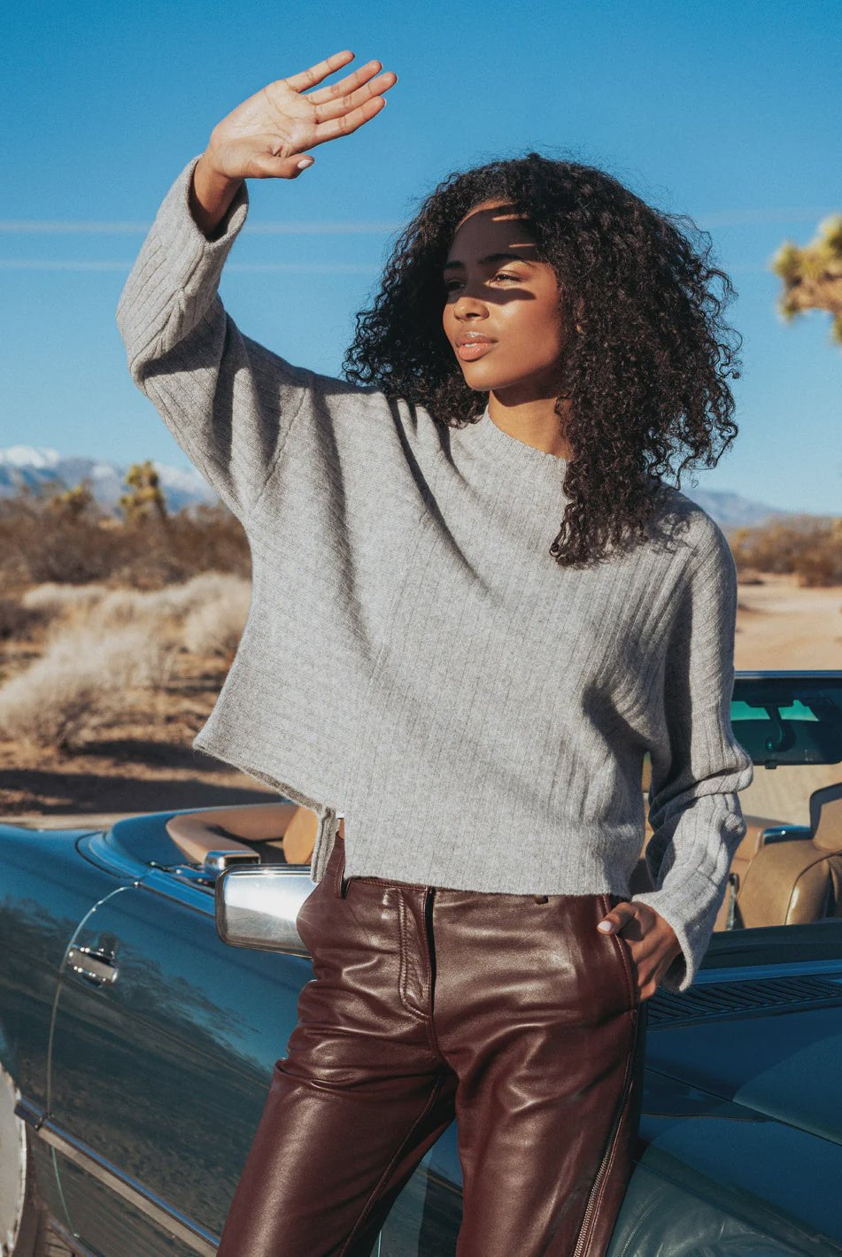 27 Miles Malibu 27 Miles Malibu Lorelai Cashmere Pullover Endless Waves