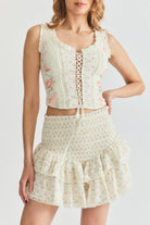 LoveShackFancy Stone Skirt - Final Sale - Endless Waves