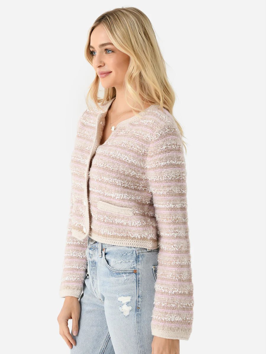 LoveShackFancy LoveShackFancy Kesi Cardigan Endless Waves