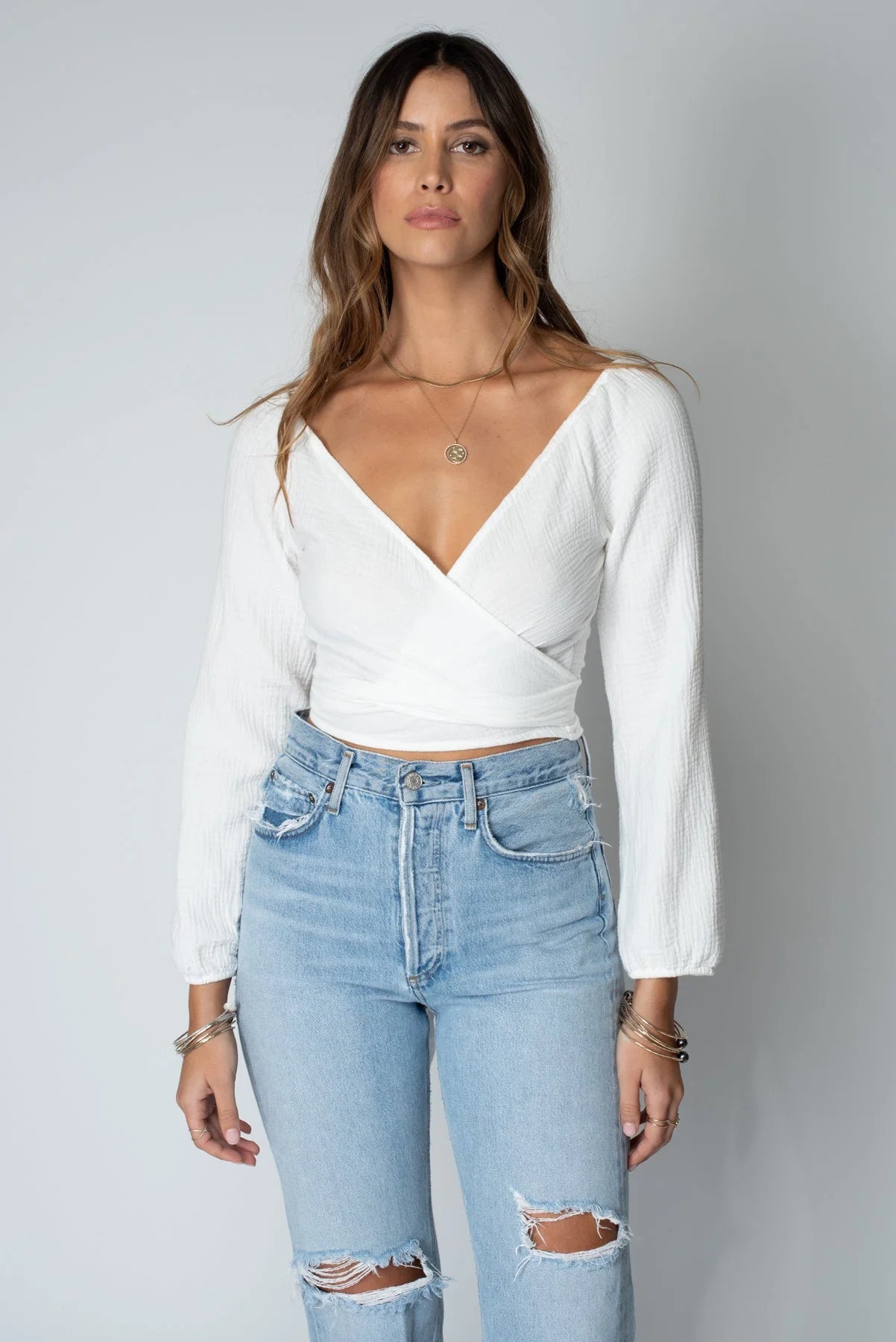 Madrid Wrap Top - Endless Waves