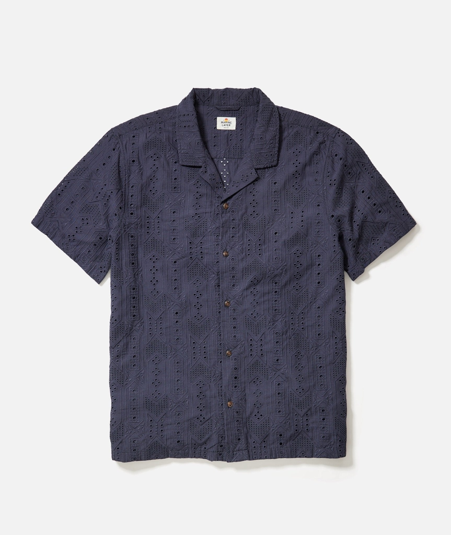 Marine Layer 5 O'Clock Resort Shirt - Endless Waves