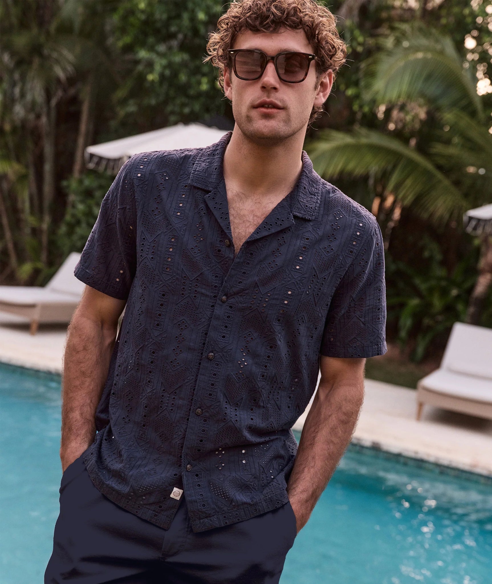 Marine Layer Marine Layer Archive 5 O'Clock Resort Shirt Endless Waves