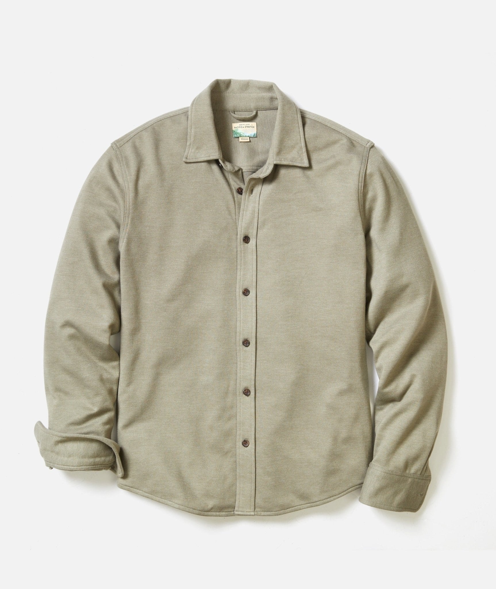 Marine Layer Pacifica Stretch Shirt - Endless Waves