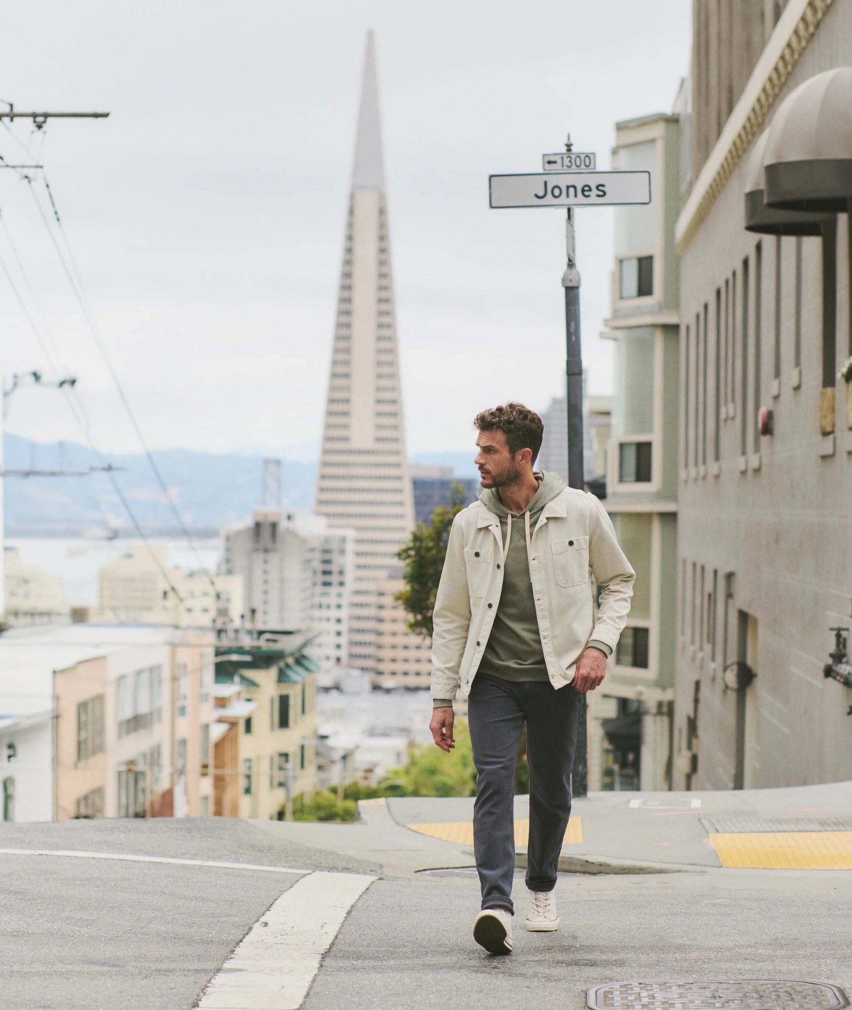 Marine Layer Patrick Canvas Overshirt - Endless Waves