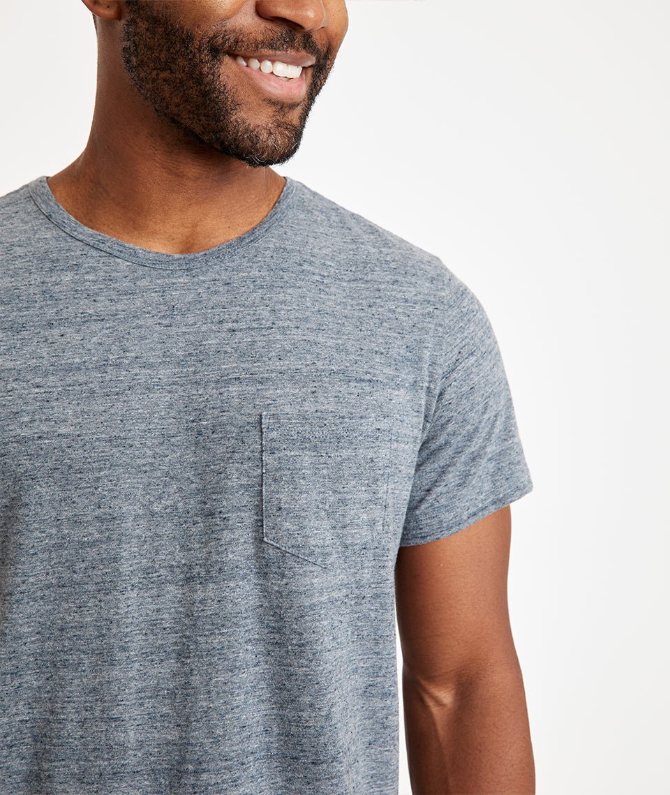 Marine Layer Saddle Hem Pocket Tee - Final Sale - Endless Waves