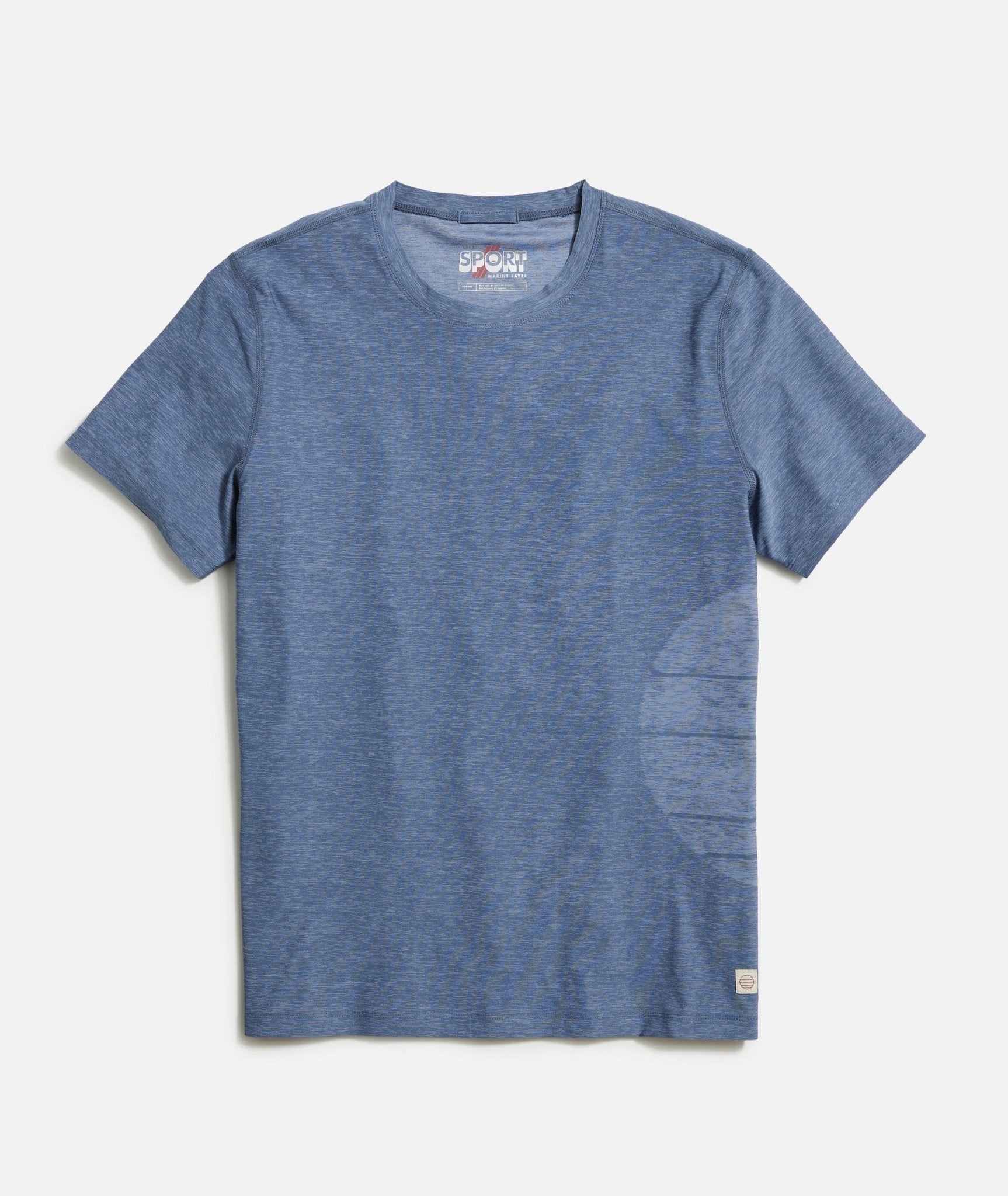 Marine Layer SS Jacquard Active Tee - Final Sale - Endless Waves
