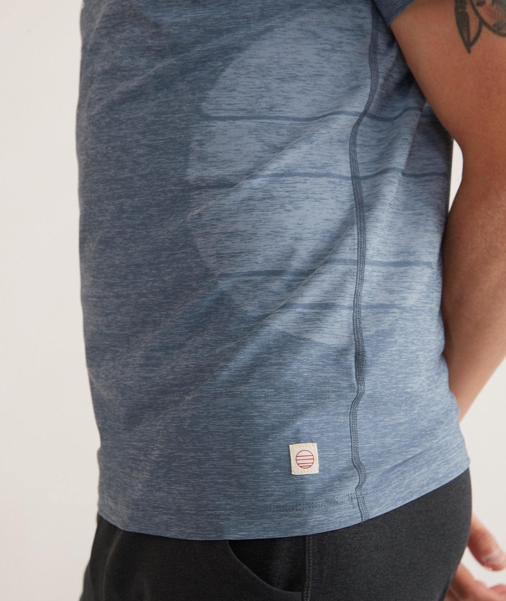Marine Layer SS Jacquard Active Tee - Final Sale - Endless Waves