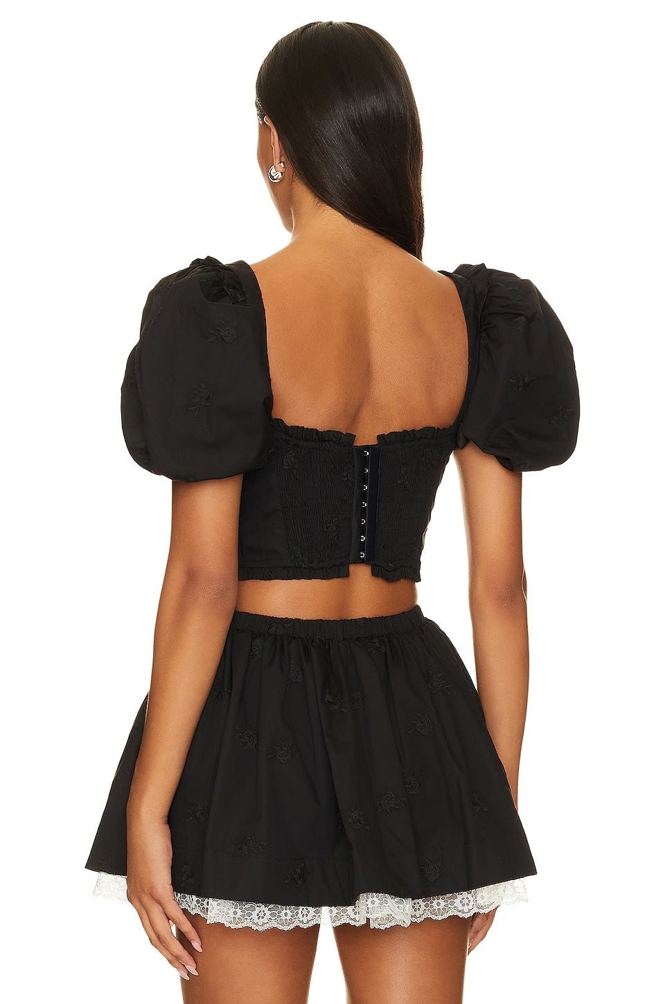 For Love & Lemons Maye Mini Skirt Endless Waves