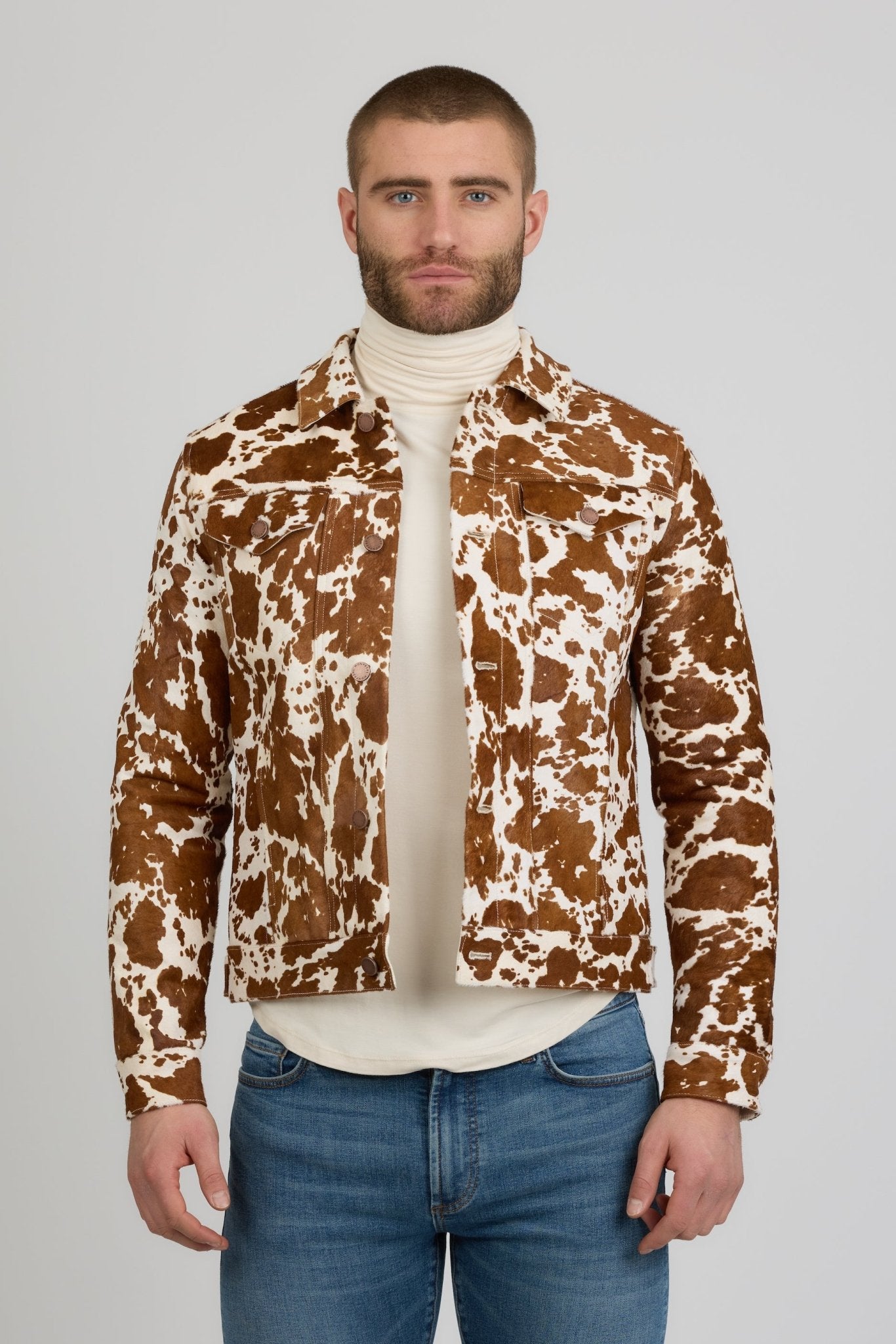 Monfère Dean Suede Cowhide Jacket - Endless Waves